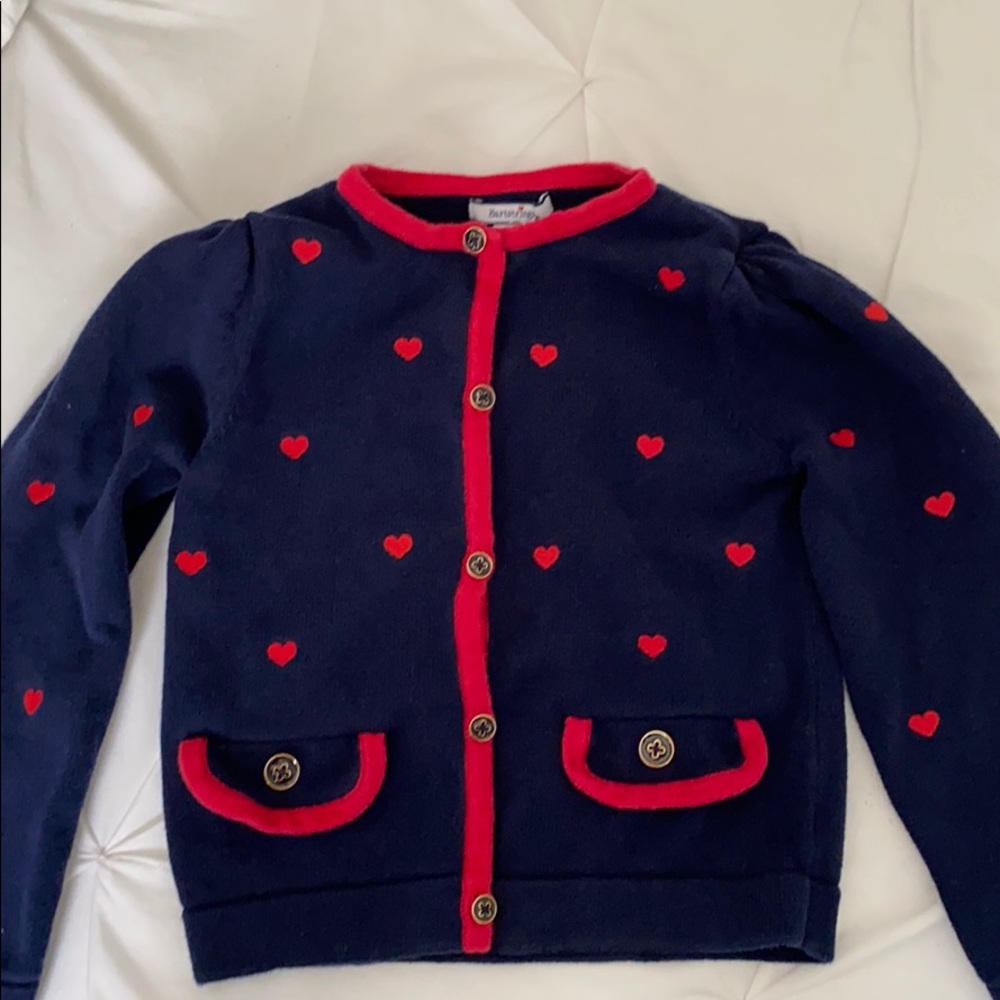 Heartstrings cardigan sweater size 4